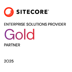 Sitecore certified partner logo